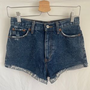 Annie high rise Abercrombie jean shorts